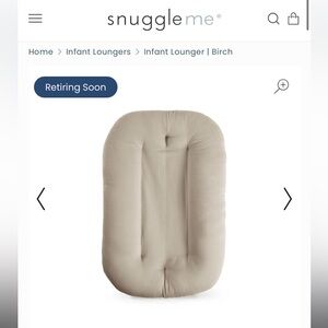 Snuggle Me Infant Lounger - Birch